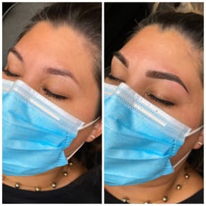 Eyebrow Tattoo result by Kayla Nicole Permanent Cosmetics in Temecula, CA