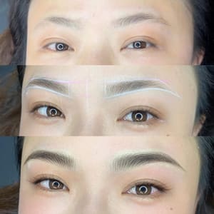 Eyebrow Tattoo result by Kayla’s 3D Brows & Lashes in Milwaukee, WI