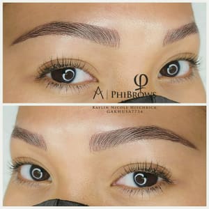 Eyebrow Tattoo result by Kaylin Hitchrick Beauty in Wheatland, CA