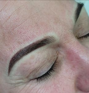 Eyebrow Tattoo result by KayMua Beauty in Calabash, NC