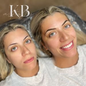 Eyebrow Tattoo result by KB Artistry in Beaumont, TX