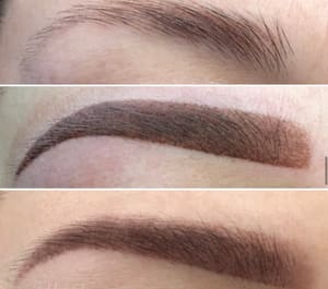 Eyebrow Tattoo result by Kb Skin Ink in Roseville, CA