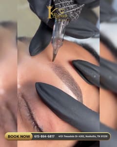 Eyebrow Tattoo result by Kbrows 2 _ Microblading _ Eyebrow Nashville in Nashville, TN