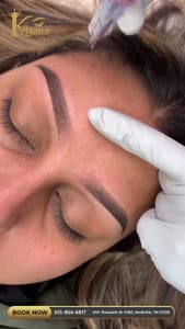 Eyebrow Tattoo result by Kbrows 2 _ Microblading _ Eyebrow Nashville in Nashville, TN