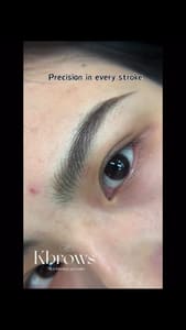 Eyebrow Tattoo result by Kbrows_microblading_eyebrows Fayetteville in Fayetteville, NC