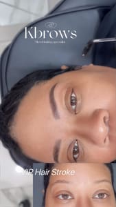 Eyebrow Tattoo result by Kbrows_microblading_eyebrows Fayetteville in Fayetteville, NC