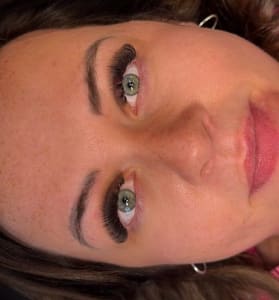 Eyebrow Tattoo result by KC Beauty and Esthetics in Princeton, WV