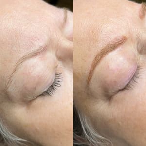 Eyebrow Tattoo result by KCK Permanent Makeup in Denham Springs, LA