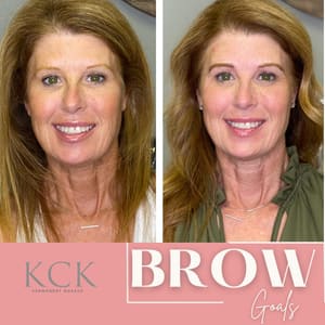 Eyebrow Tattoo result by KCK Permanent Makeup in Denham Springs, LA