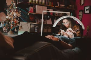 Eyebrow Tattoo result by KDL Beauty Services in Rockwall, TX