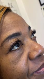 Eyebrow Tattoo result by Keaira Makeup Artistry, LLC in Owings Mills, MD