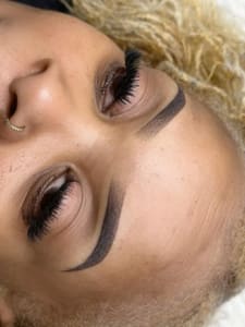 Eyebrow Tattoo result by KeCatoure Brows & Beauty Bar in Tuscaloosa, AL