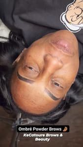Eyebrow Tattoo result by KeCatoure Brows & Beauty Bar in Tuscaloosa, AL