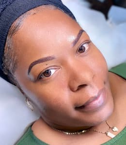 Eyebrow Tattoo result by KeCatoure Brows & Beauty Bar in Tuscaloosa, AL