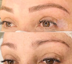 Eyebrow Tattoo result by Keiliane Melo in Framingham, MA
