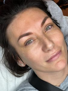 Eyebrow Tattoo result by Keissa Beauty Studio in Miami, FL