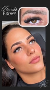 Eyebrow Tattoo result by KellBell Beauty LLC in Downers Grove, IL