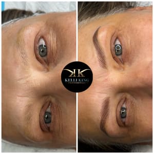 Eyebrow Tattoo result by Kelli King Professionals in Lakewood, CO