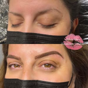 Eyebrow Tattoo result by Kelsey Renee Beauty in Ventura, CA