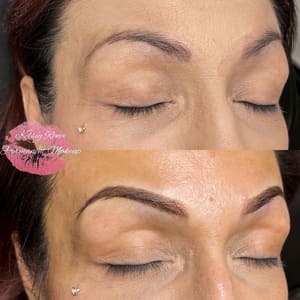 Eyebrow Tattoo result by Kelsey Renee Beauty in Ventura, CA