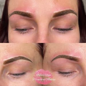 Eyebrow Tattoo result by Kelsey Renee Beauty in Ventura, CA