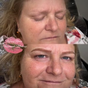 Eyebrow Tattoo result by Kelsey Renee Beauty in Ventura, CA