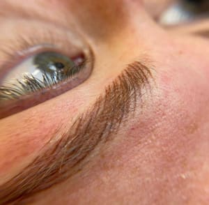 Eyebrow Tattoo result by Kendall Barbie Brows in Fargo, ND