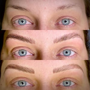 Eyebrow Tattoo result by Kendall Barbie Brows in Fargo, ND