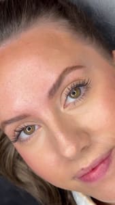 Eyebrow Tattoo result by Kendra Neal Studio in Brighton, MI