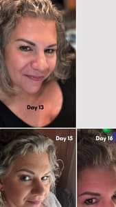 Eyebrow Tattoo result by Kerry Leigh Studios in West Bend, WI