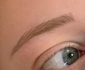 Eyebrow Tattoo result by Kerry Leigh Studios in West Bend, WI