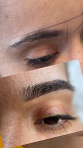 Eyebrow Tattoo result by kf permanent beauty llc in Paterson, NJ
