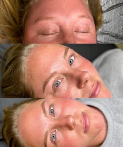 Eyebrow Tattoo result by Kiki Inkd in Plainfield, IN