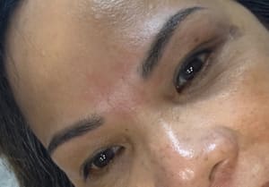 Eyebrow Tattoo result by Kim Beauty Studio in Burlingame, CA