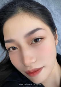 Eyebrow Tattoo result by Kim Brows Studio in Mckinney, TX