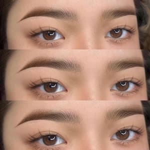 Eyebrow Tattoo result by Kim Brows Studio in Mckinney, TX