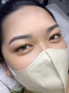 Eyebrow Tattoo result by Kim Brows Studio in Mckinney, TX