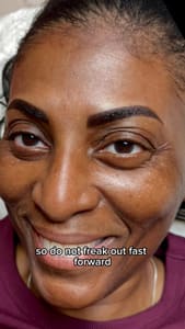 Eyebrow Tattoo result by Kim Dao Permanent Makeup in Reidsville, NC