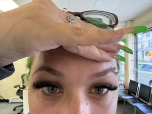 Eyebrow Tattoo result by Kim's Beauty Salon in Lowell, MA