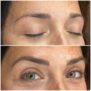 Eyebrow Tattoo result by Kimiko Cosmetic Tattoo in Buffalo, NY