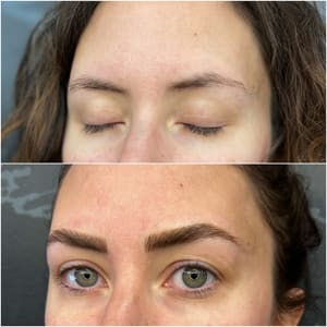 Eyebrow Tattoo result by Kimiko Cosmetic Tattoo in Buffalo, NY