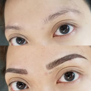 Eyebrow Tattoo result by KIMLAYSONBEAUTY - Permanent Makeup and Body Tattoo in Las Vegas, NV