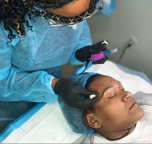 Eyebrow Tattoo result by Kin Skin and Wellness in Woodbridge, VA