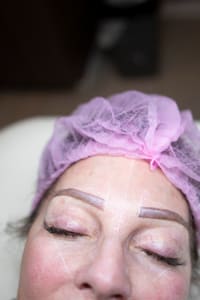 Eyebrow Tattoo result by Kink Skin PMU in Linwood, NJ