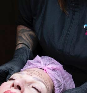 Eyebrow Tattoo result by Kink Skin PMU in Linwood, NJ
