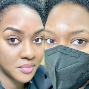 Eyebrow Tattoo result by Kiran's Eyebrow Threading in Lakeland, FL