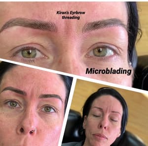Eyebrow Tattoo result by Kiran's Eyebrow Threading in Lakeland, FL