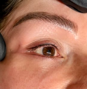 Eyebrow Tattoo result by Kiss of Brown Beauty House in Centennial, CO