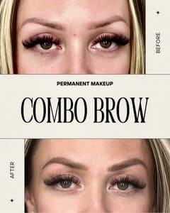 Eyebrow Tattoo result by Kita's Beauty Bar in Belmont, CA