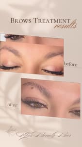 Eyebrow Tattoo result by Kita's Beauty Bar in Belmont, CA
